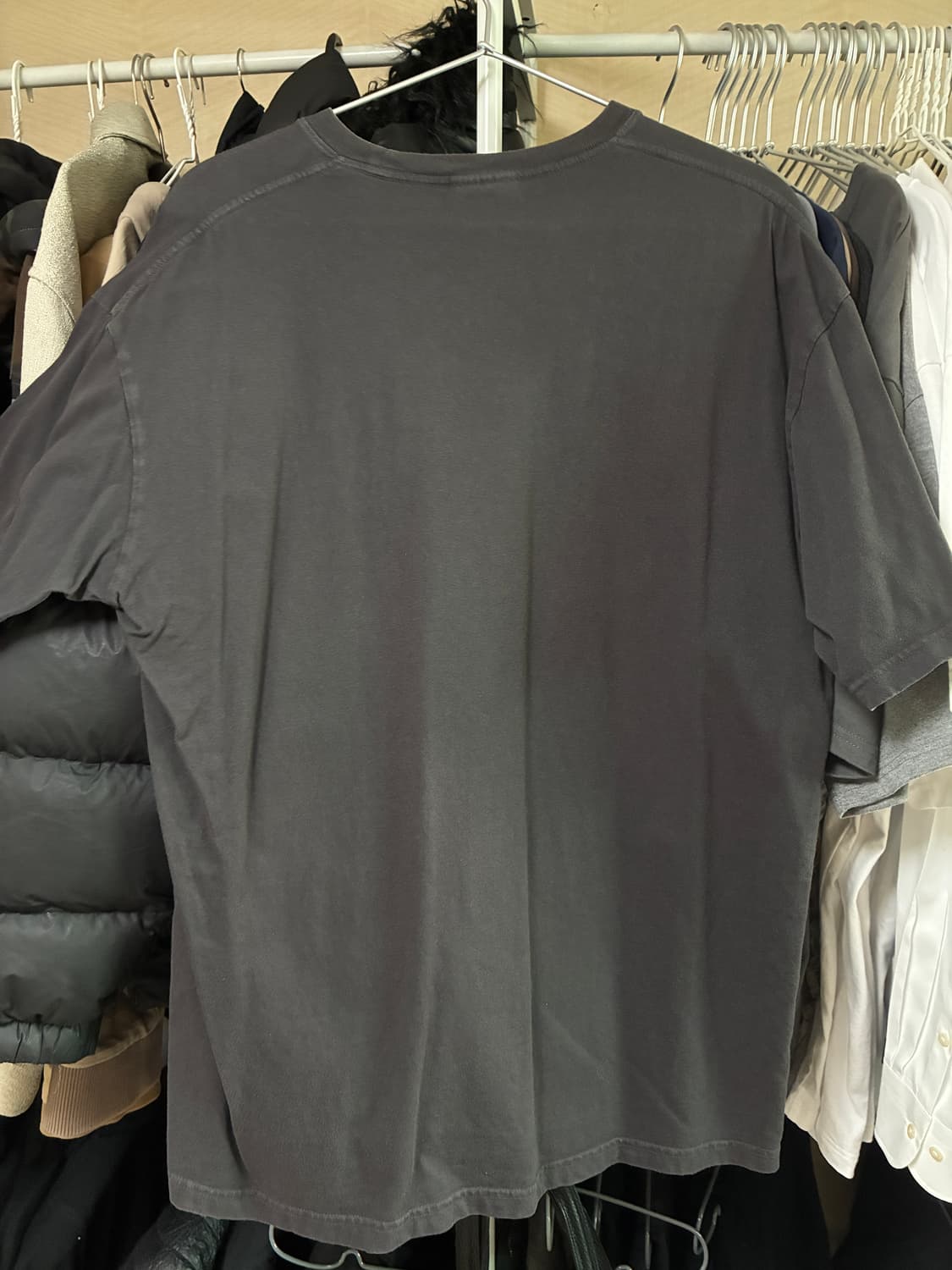 다다이즘 반팔 티셔츠 차콜 상품이미지4