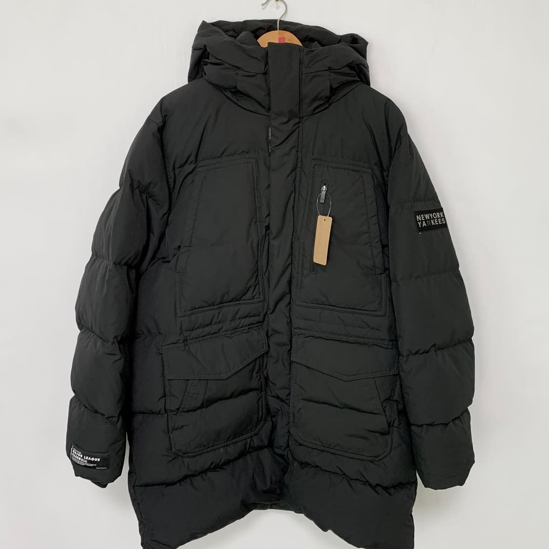 뉴욕 양키즈 블랙 숏패딩 점퍼 MLB 빈티지 XXL 110 2XL 상품이미지2