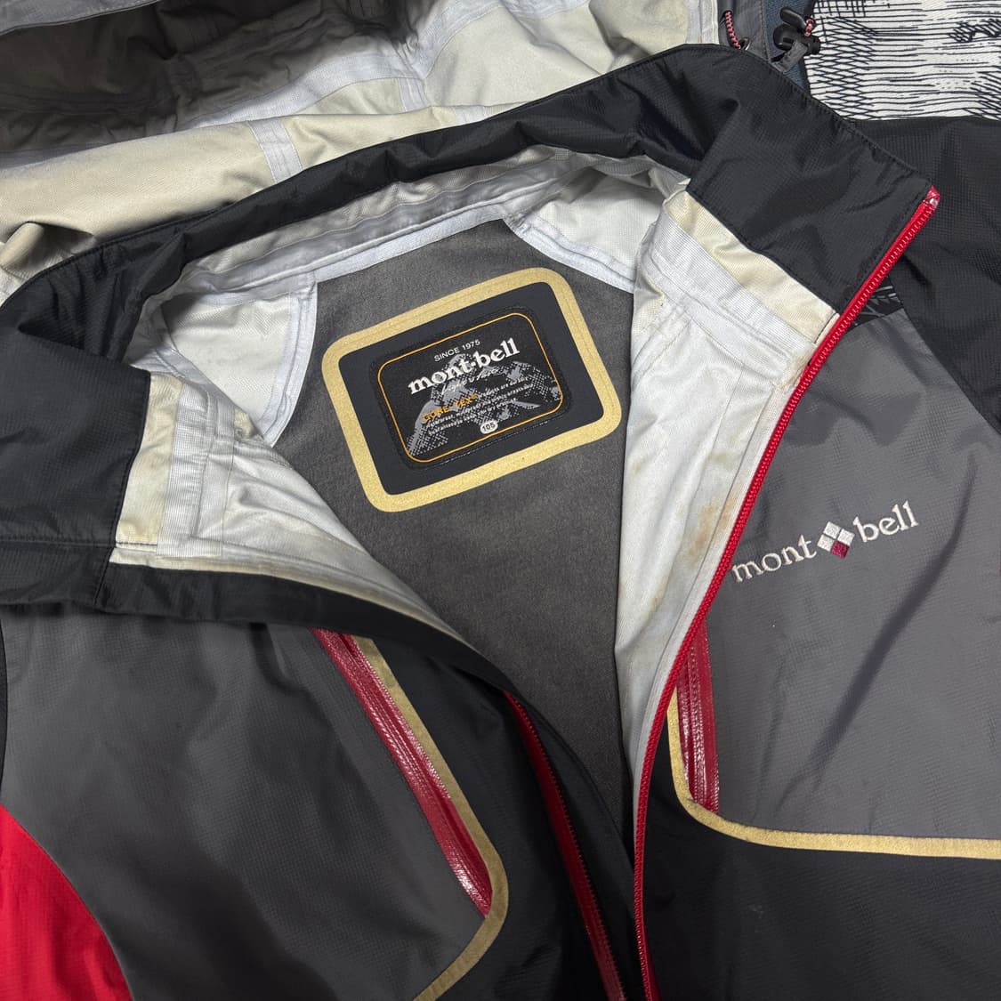 몽벨 고어텍스 바람막이 105사이즈  상품이미지5