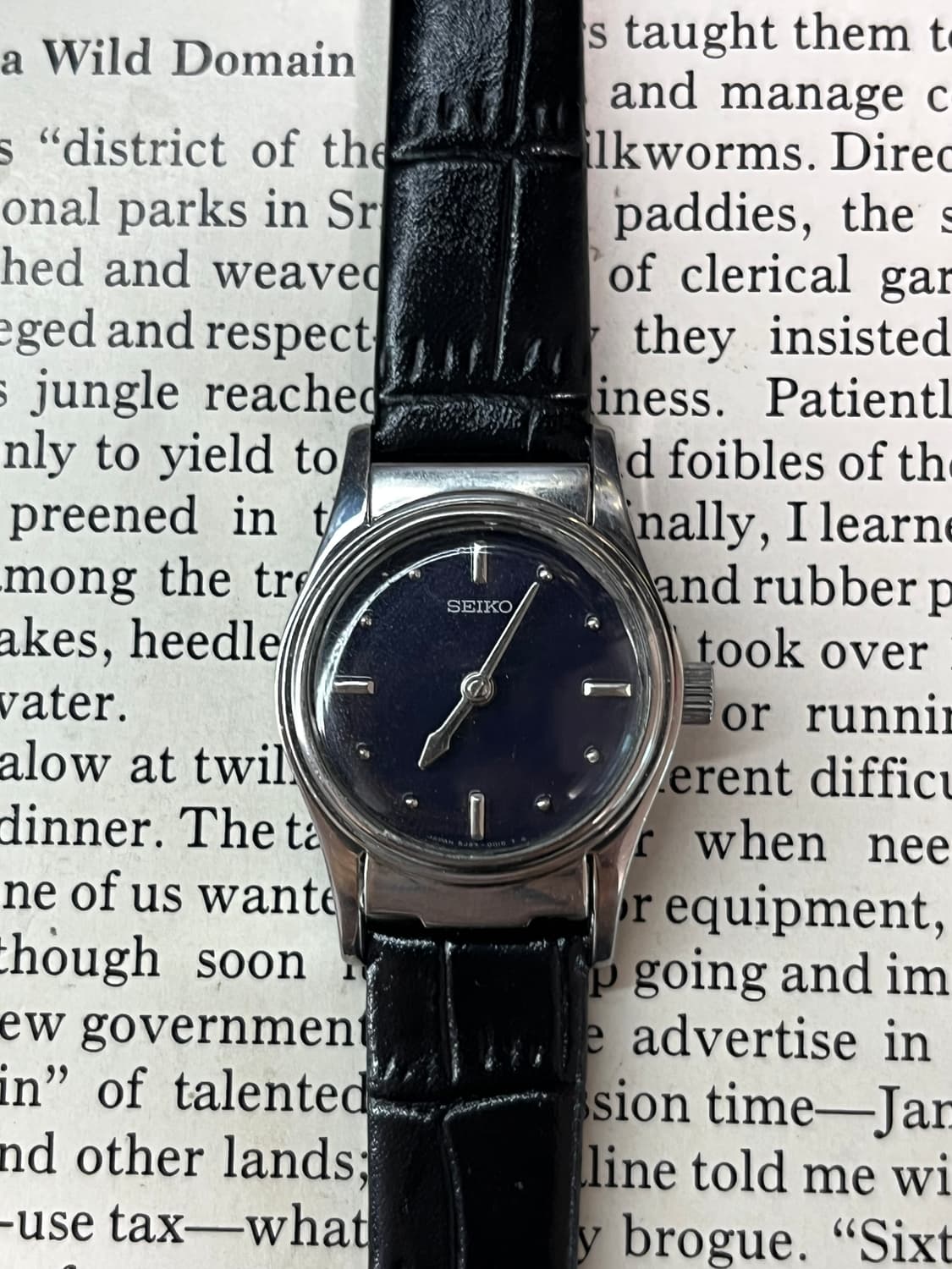 SEIKO 시각장애인용 레이디스 쿼츠 상품이미지3