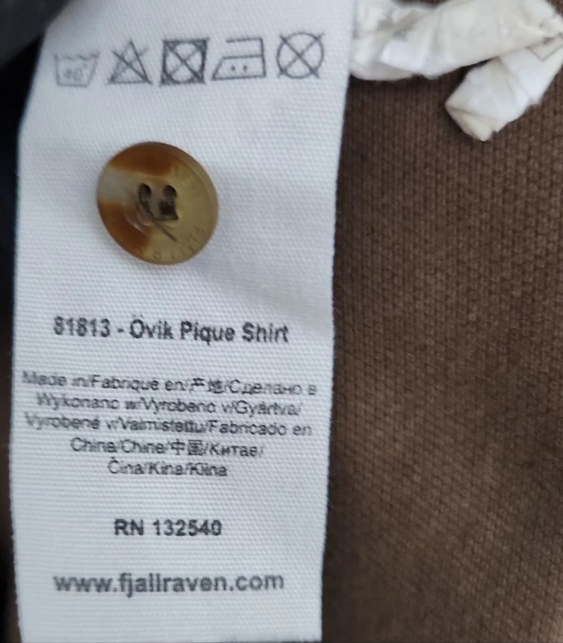 [FJALLRAVEN 피엘라벤] 95 남 반팔카라 티셔츠 상품이미지5