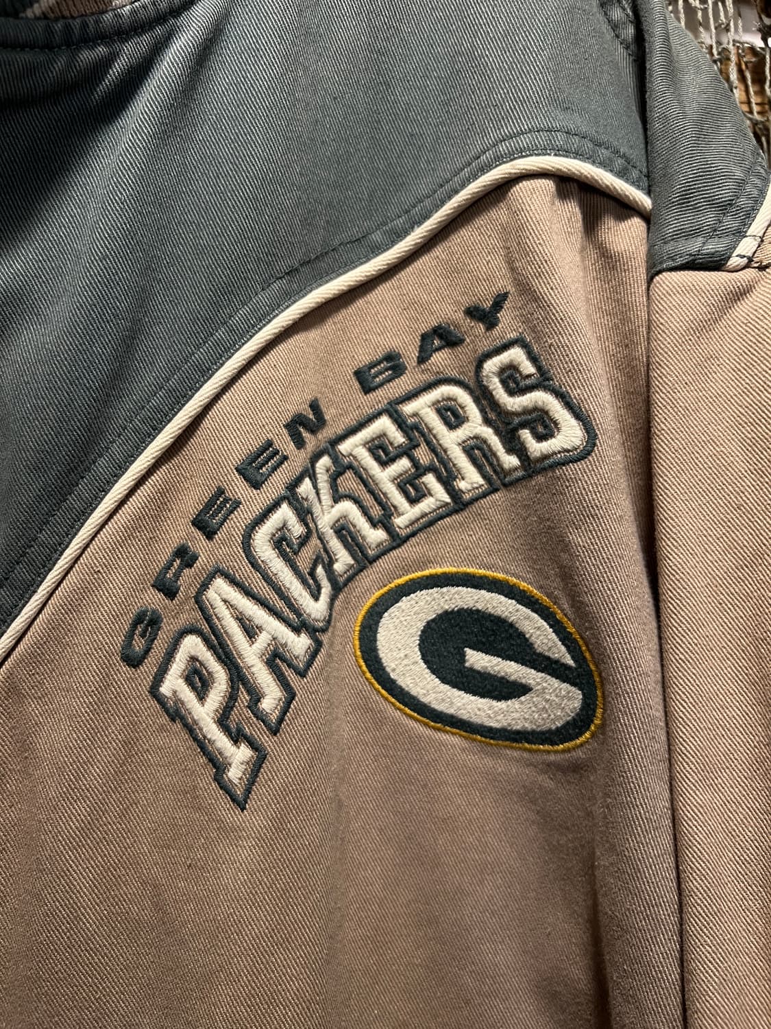 [XL]90's Lee NFL G-PACKERS 풋볼 팀 바시티 자켓 상품이미지4