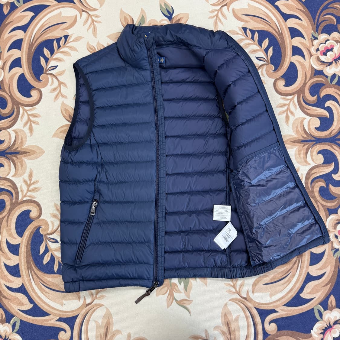 (S)폴로 랄프로렌 경량패딩 베스트 조끼(네이비) 상품이미지3