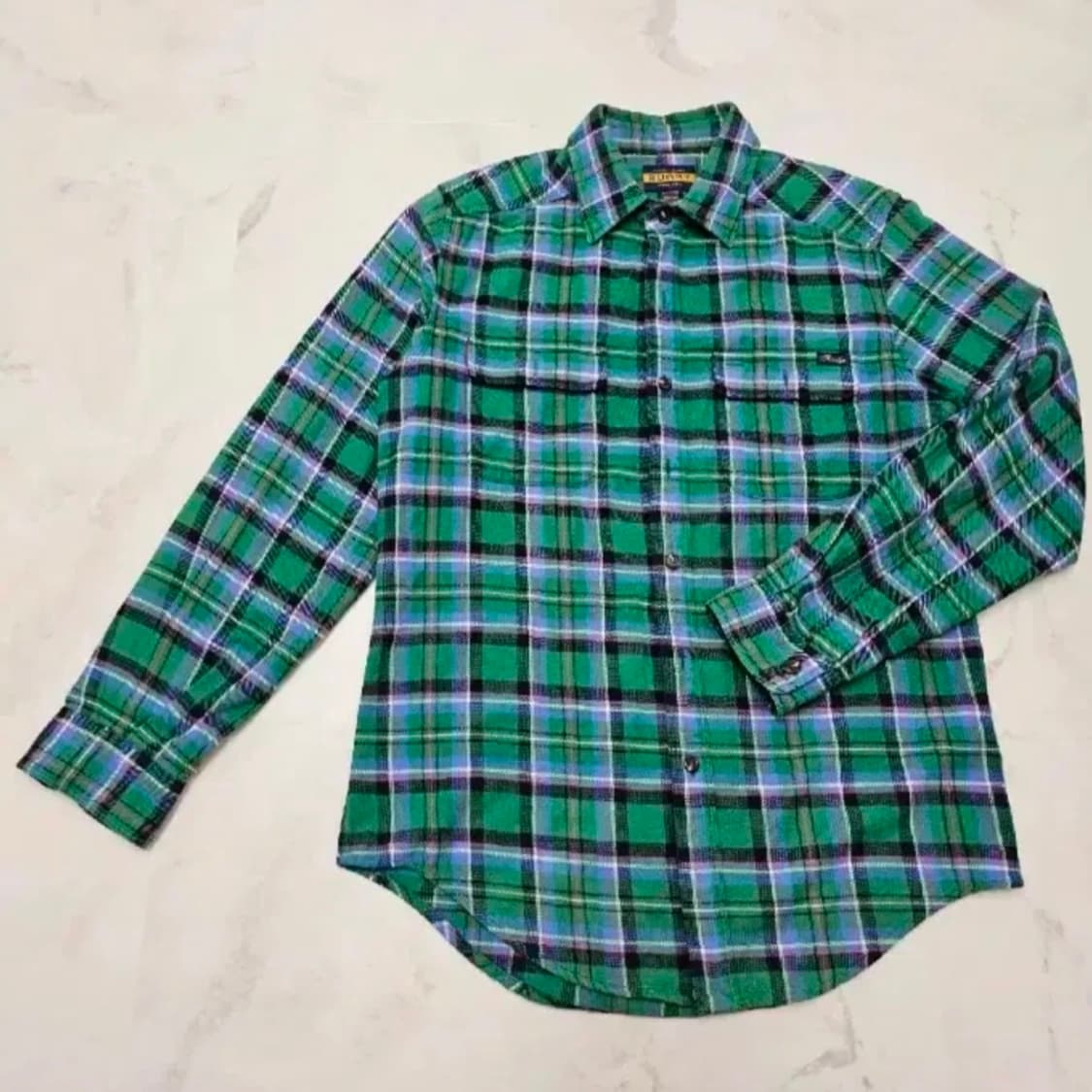 폴로 버질아블로 파이렉스 오프화이트 Rugby 체크 셔츠 95~100 상품이미지7