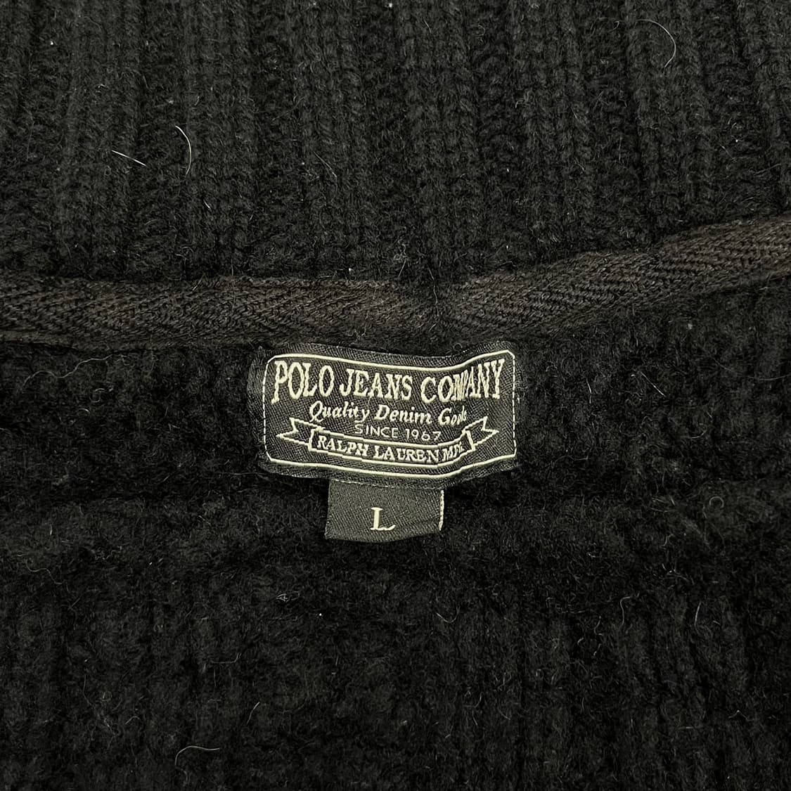 [정품/L] 폴로진스 케이블 니트 집업 가디건 b8 상품이미지6