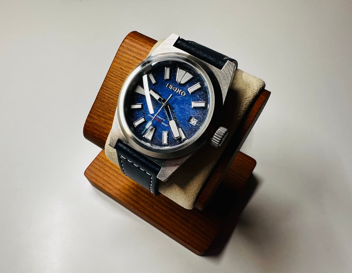 세이코 MOD 커스텀 블루 오토매틱 시계 판매 상품이미지1