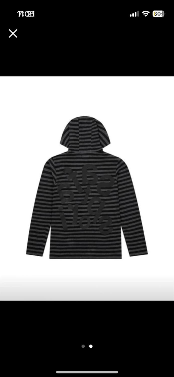 사파리스팟 티켓팅 스트라이프 보더 후드티 1사이즈 상품이미지2