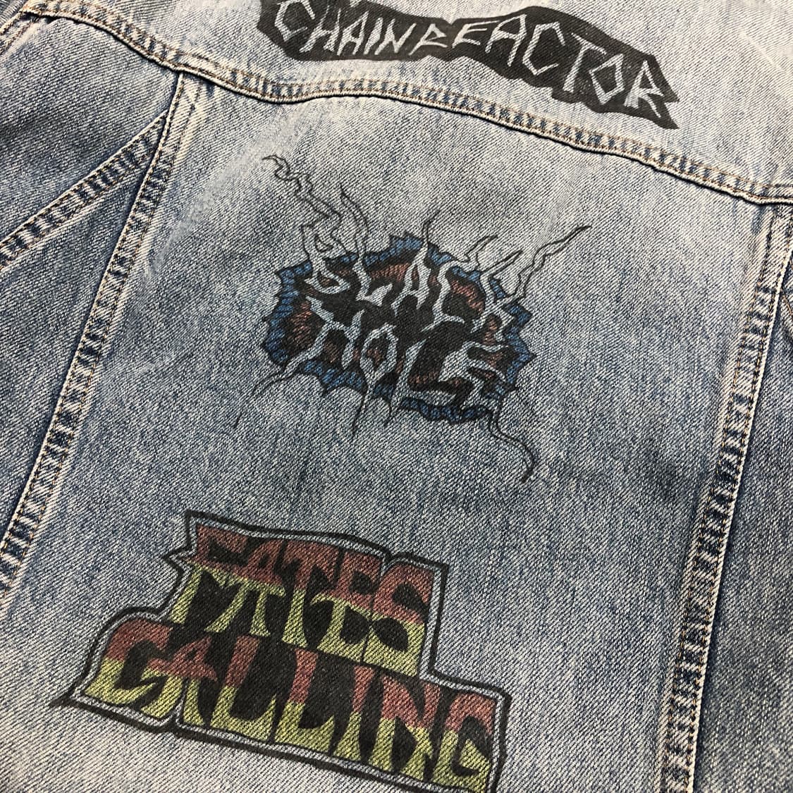 히스테릭글래머 그래픽 데님자켓 상품이미지7