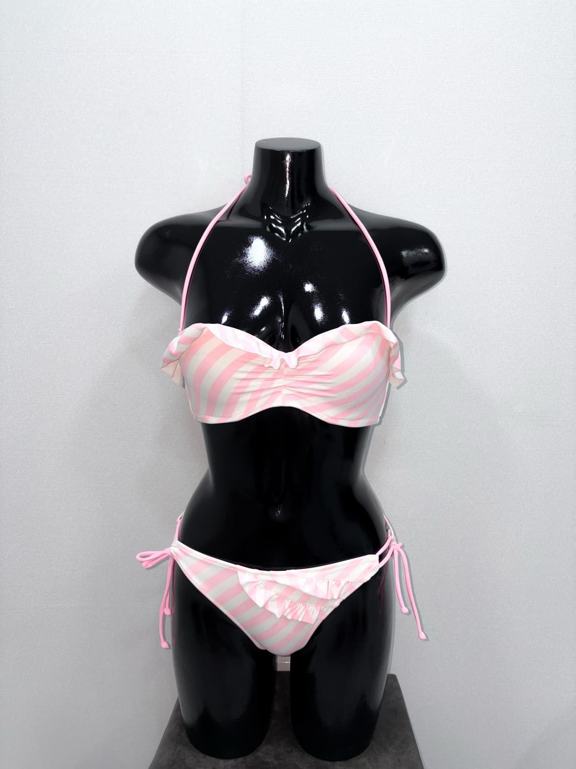 Victoria's Secret Pink Stripe Bikini Set 상품이미지1