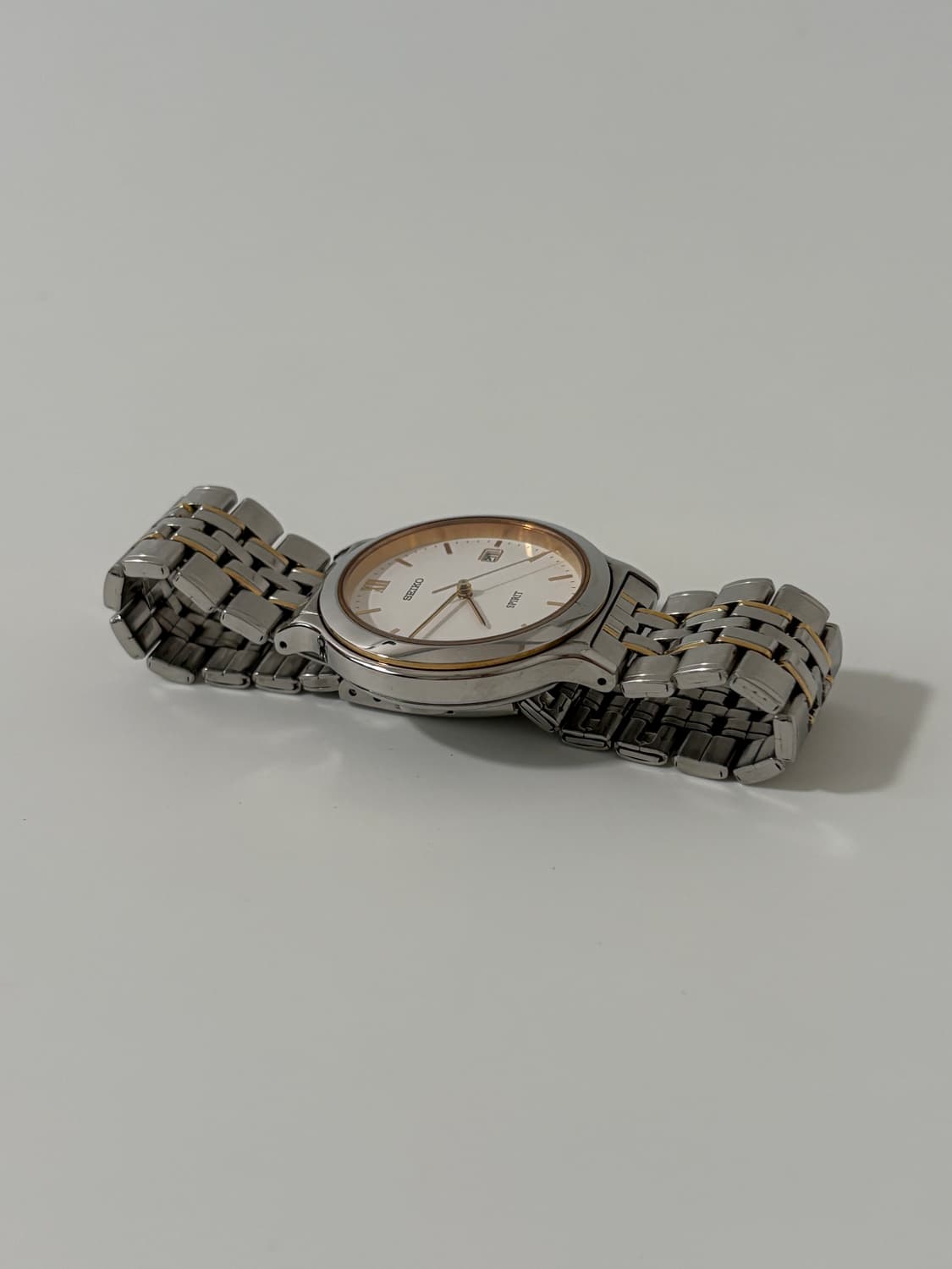 90s spirit white dial combi quartz  상품이미지7
