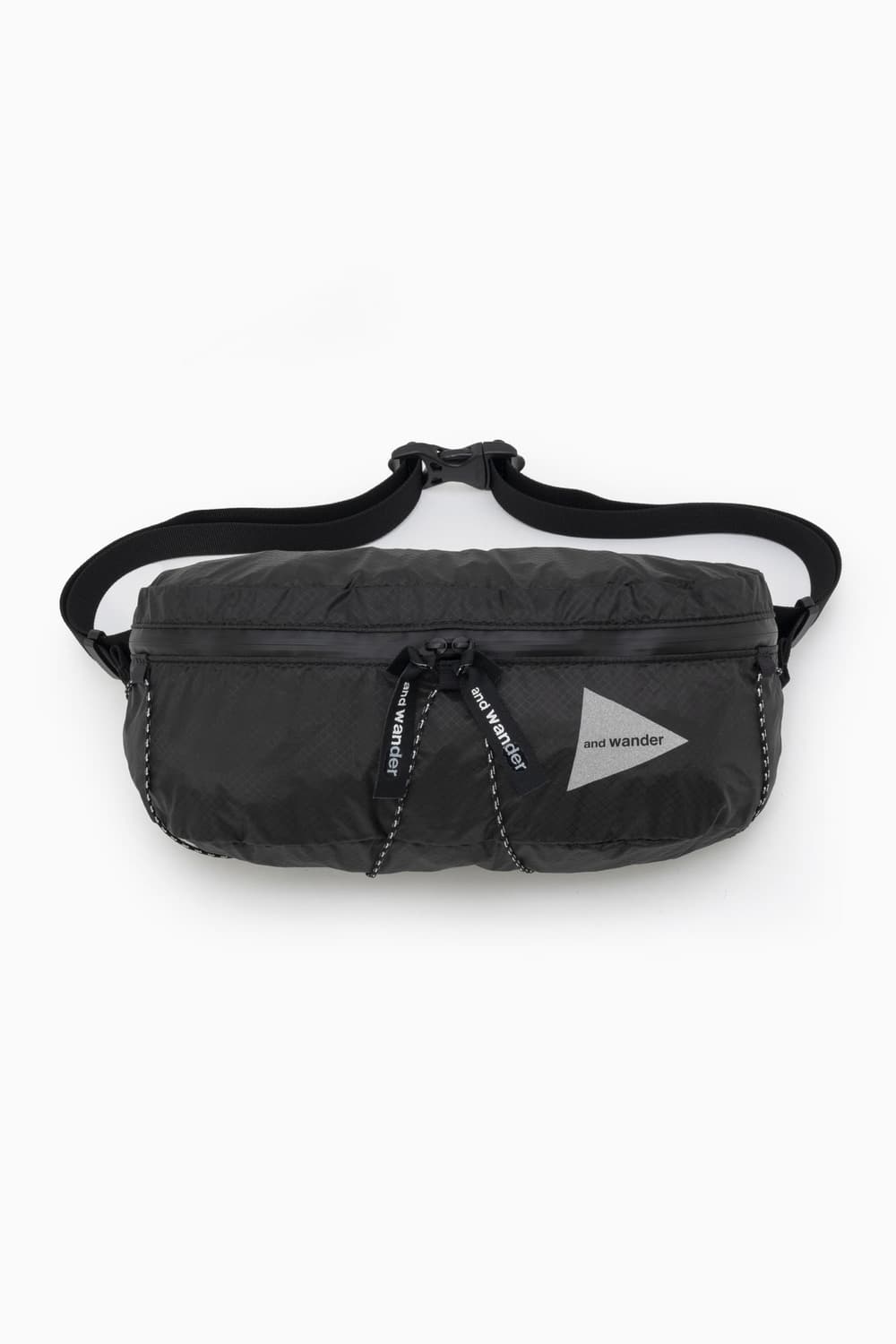 앤드원더 25fw sil waist 힙색/블랙 상품이미지1