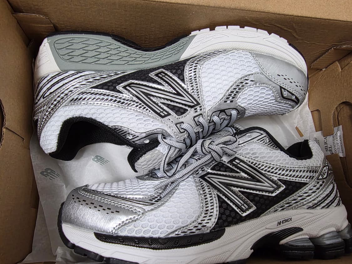 뉴발란스 860 화이트 실버 운동화 230 상품이미지1