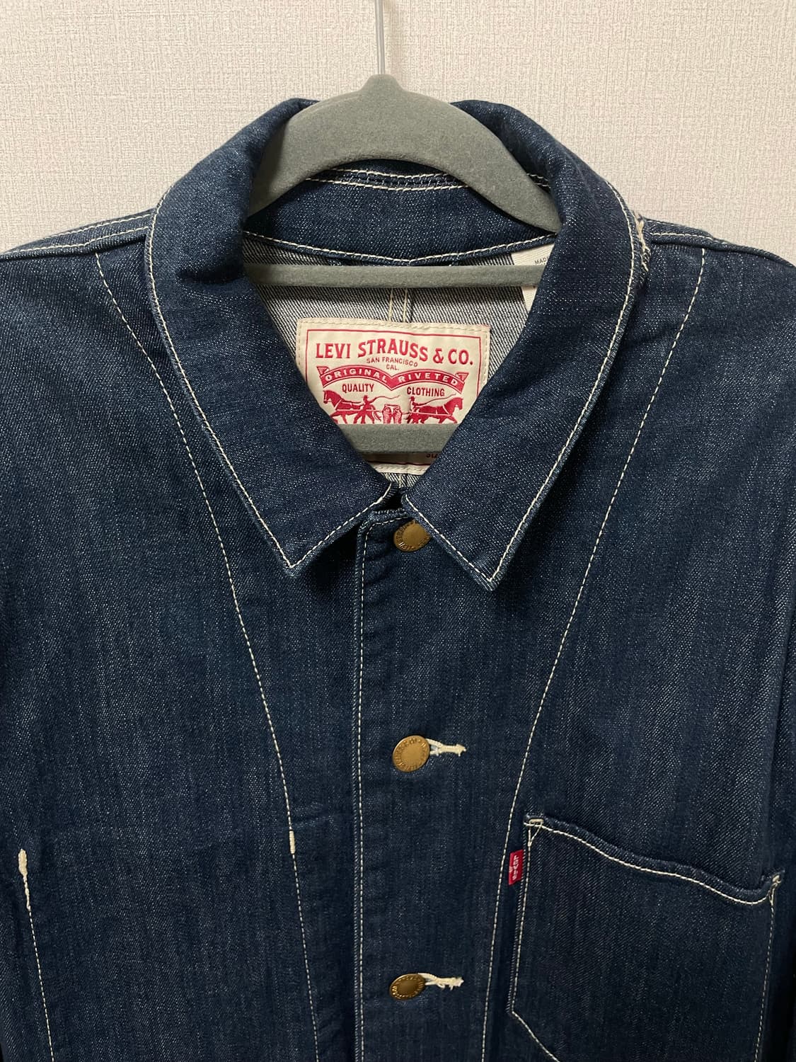 리바이스 커버올 스트레치 엔지니어드 자켓 상품이미지1