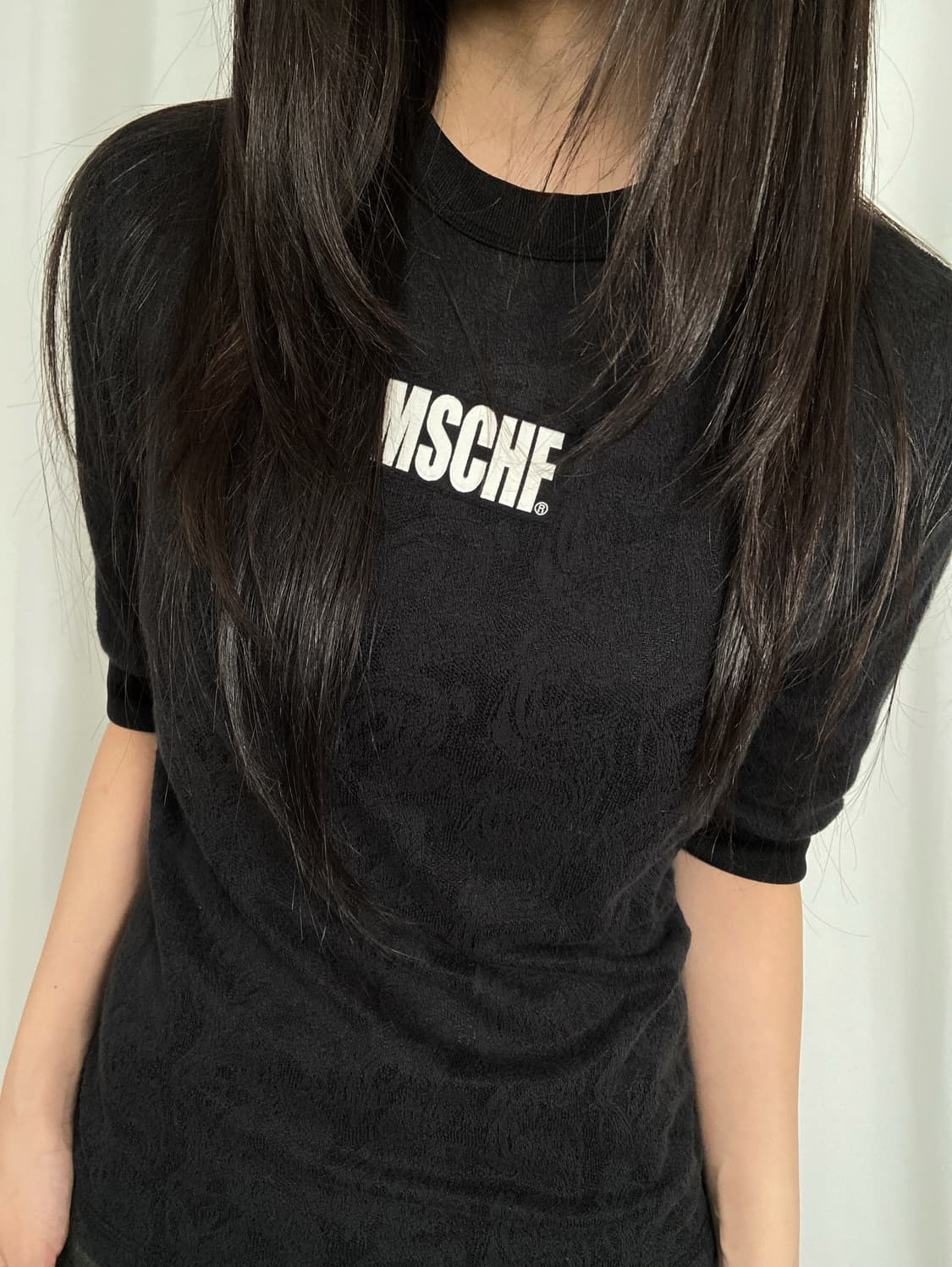 미스치프 블랙 반팔 상품이미지1