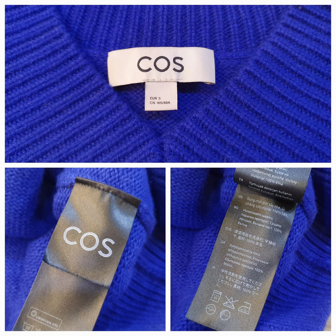 77/88.COS 브이넥 박스니트 상품이미지6