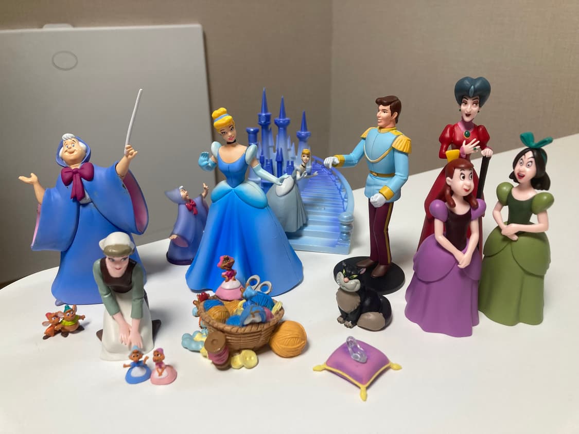 디즈니 신데렐라 빈티지 피규어 세트 상품이미지1