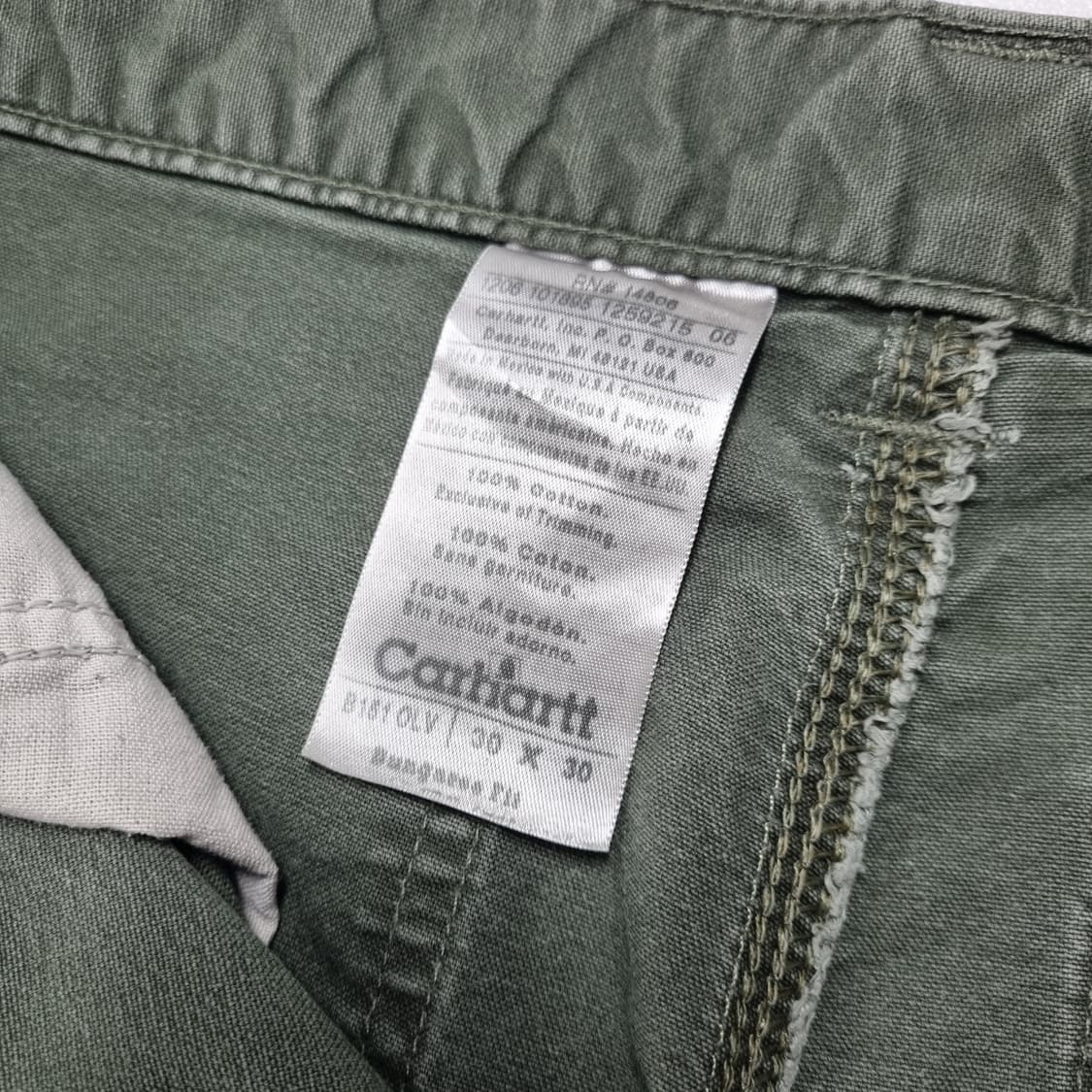 빈티지 칼하트 싱글니 카펜더팬츠 B151 OLV - 29 상품이미지10