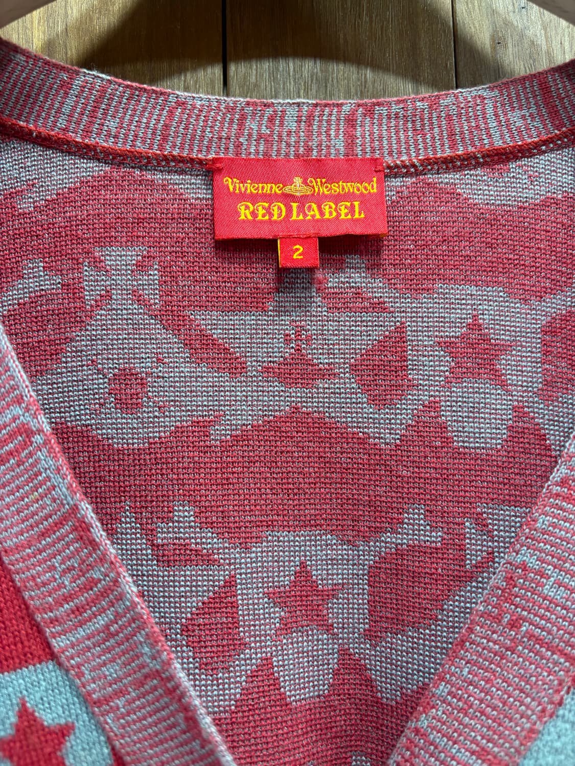 비비안웨스트우드 레드라벨 가디건 상품이미지2
