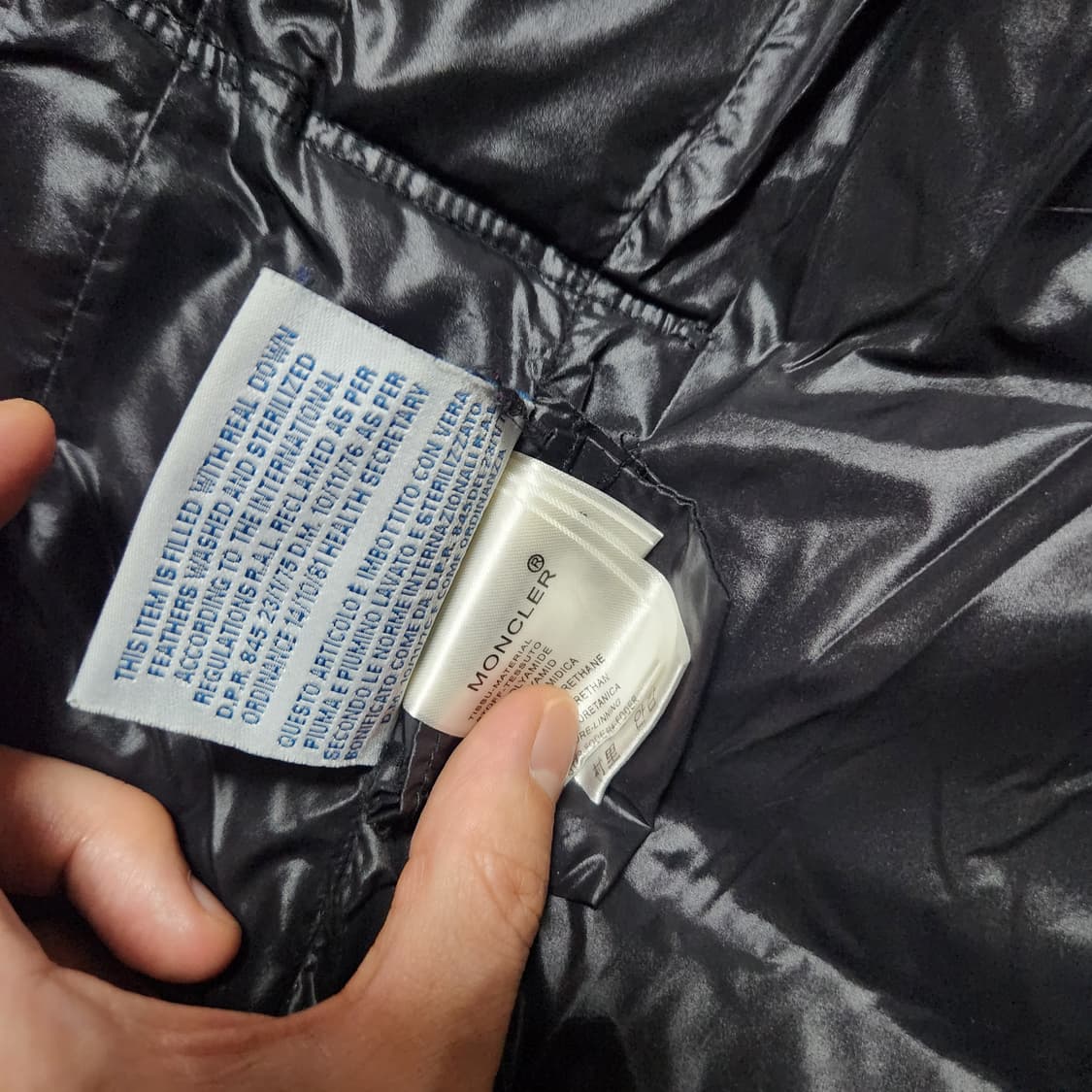 몽클레어 여성 롱패딩 블랙 상품이미지6