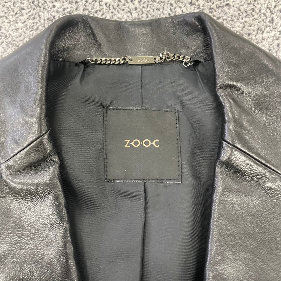 ZOOC 가죽 블레이져 1230HS1 상품이미지2