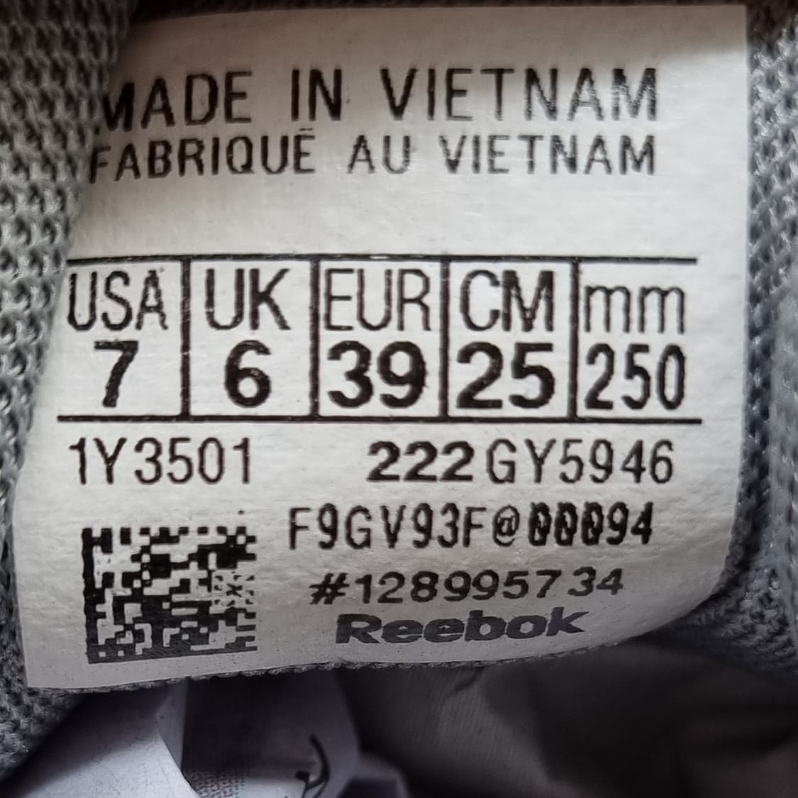 리복 GL1000 운동화250 상품이미지6