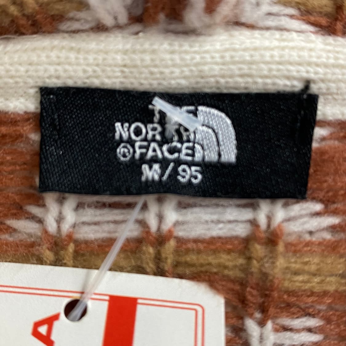 노스페이스 나바호 에어 울 베이지 스웨터 니트 집업 B3976  상품이미지4