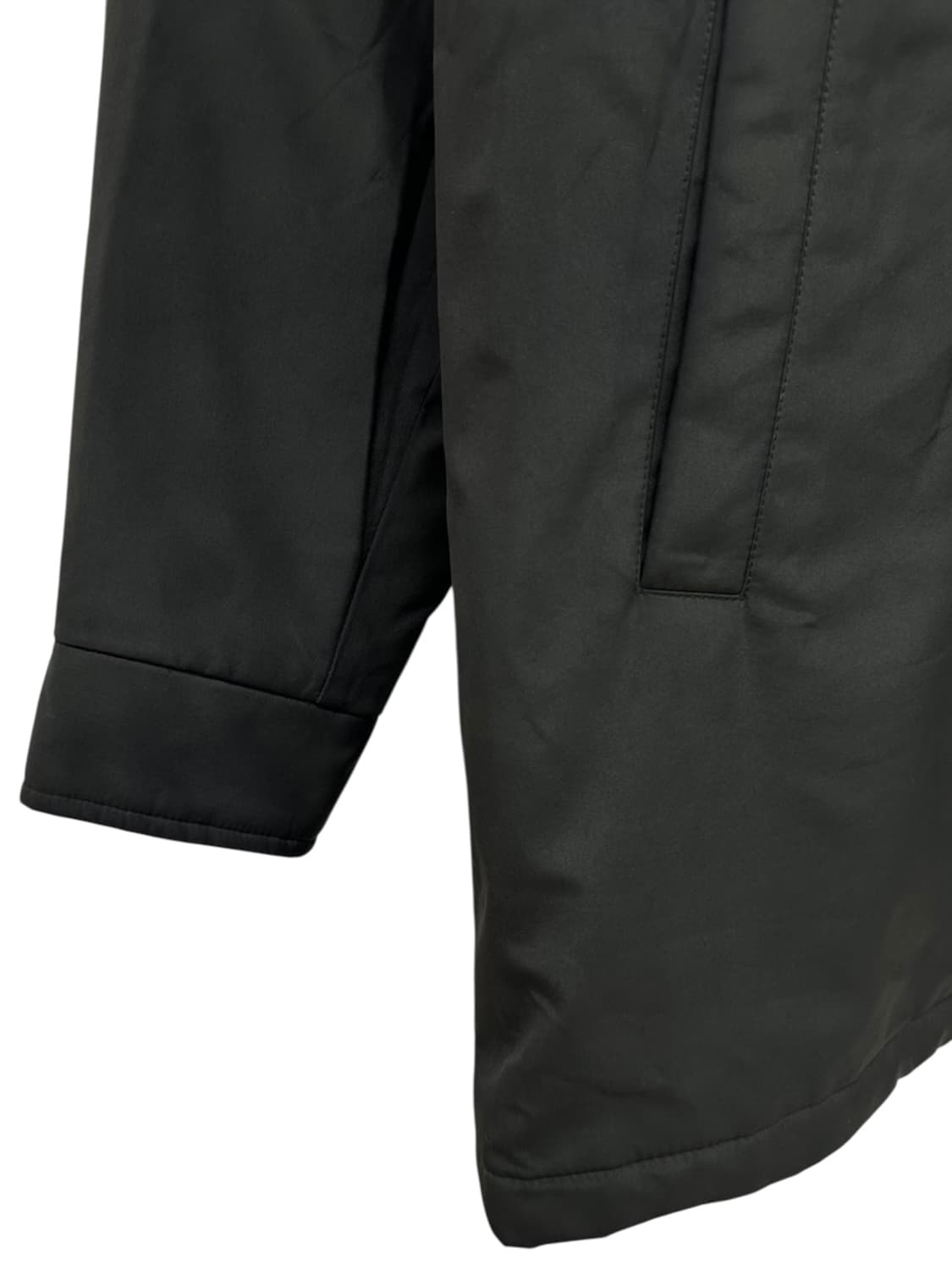 00s YSL 구스다운 자켓 카키그레이 (L)  상품이미지5