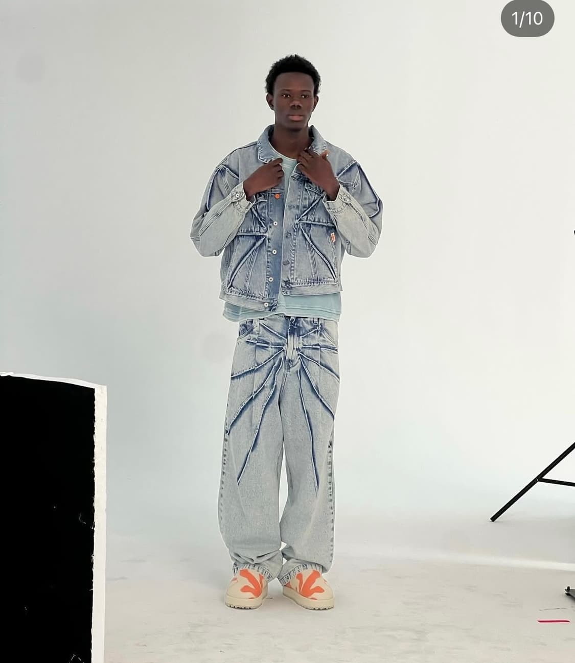 PDF CHANNEL SUN STRIPES DENIM 상품이미지2