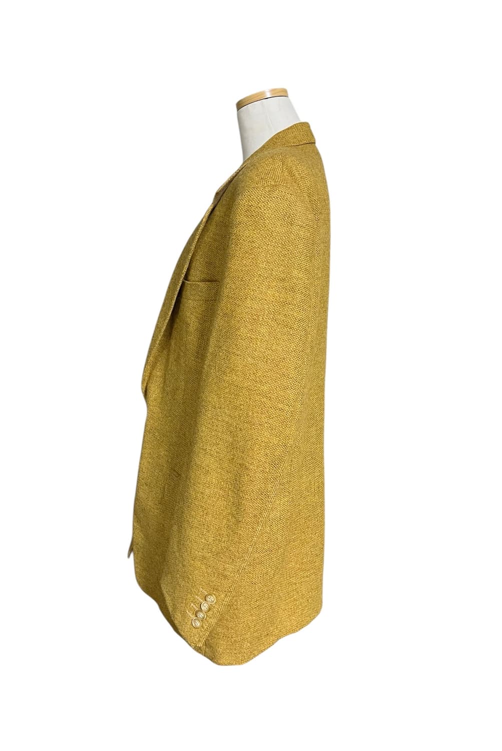 명품 LANVIN 랑방 옐로우 울 자켓 50 상품이미지7