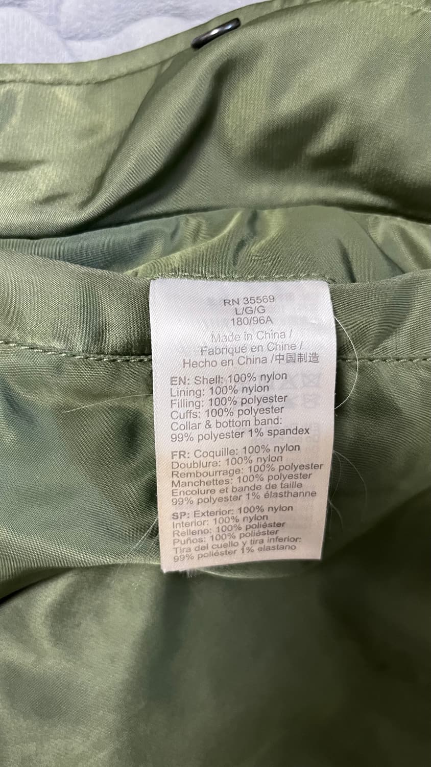 알파인더스트리 ma-1 세이지 상품이미지8