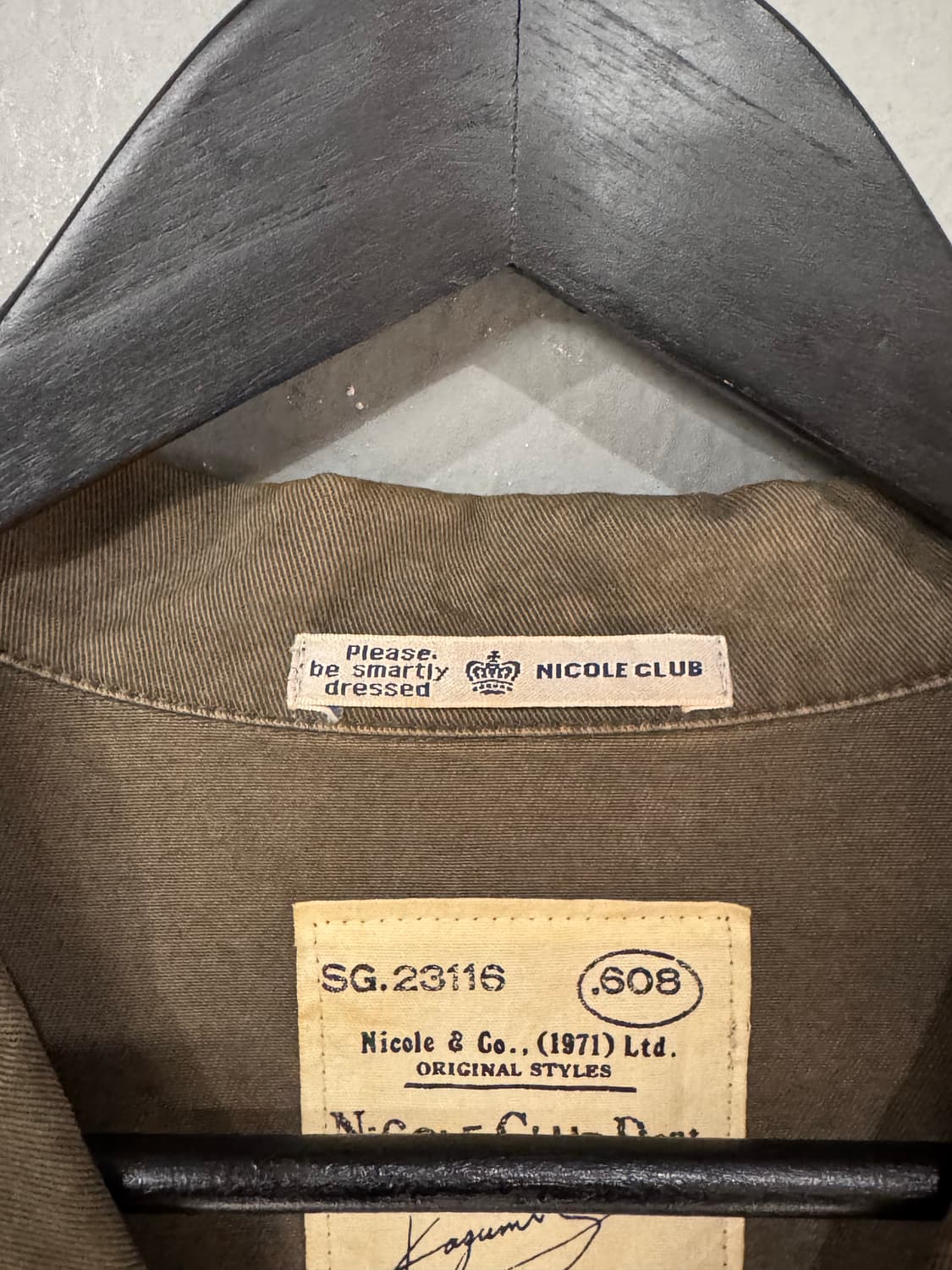 90s 니콜클럽 X 카즈미사사키 콜렉션 자켓  상품이미지3