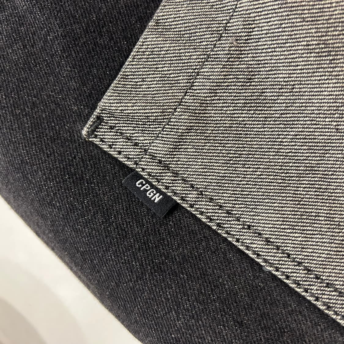 [L] 꼼파뇨 별 패치 워싱 데님 팬츠 A822 상품이미지7
