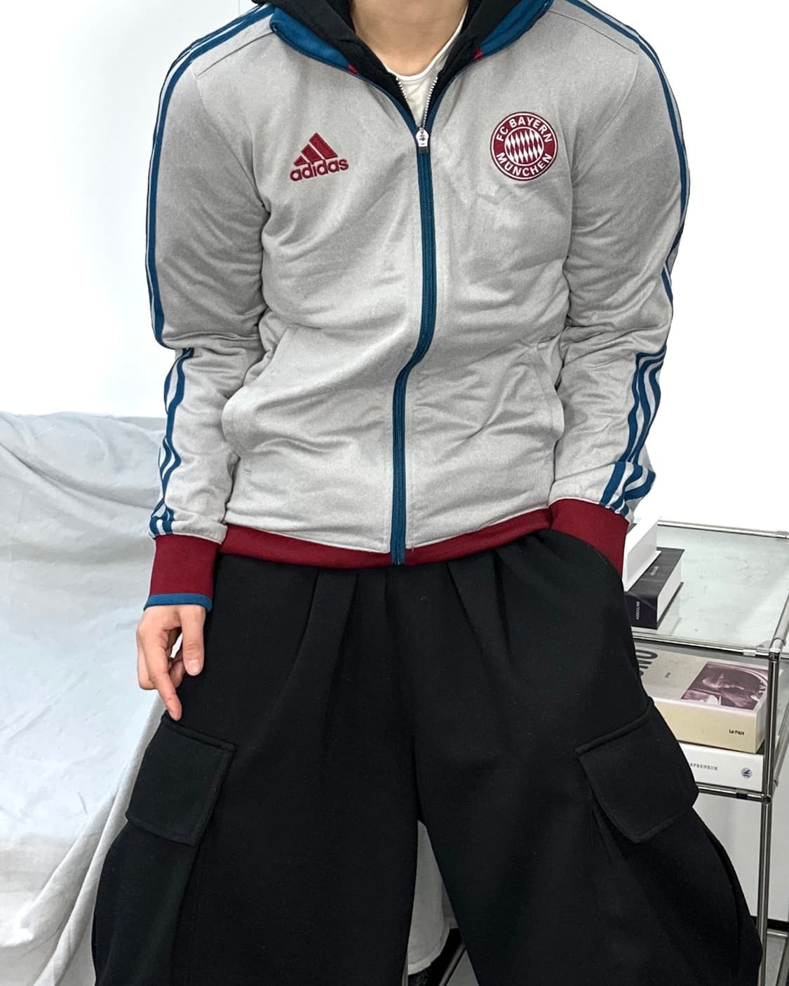 아디다스 14-15 바이에른 뮌헨 트랙탑 져지 S 상품이미지2