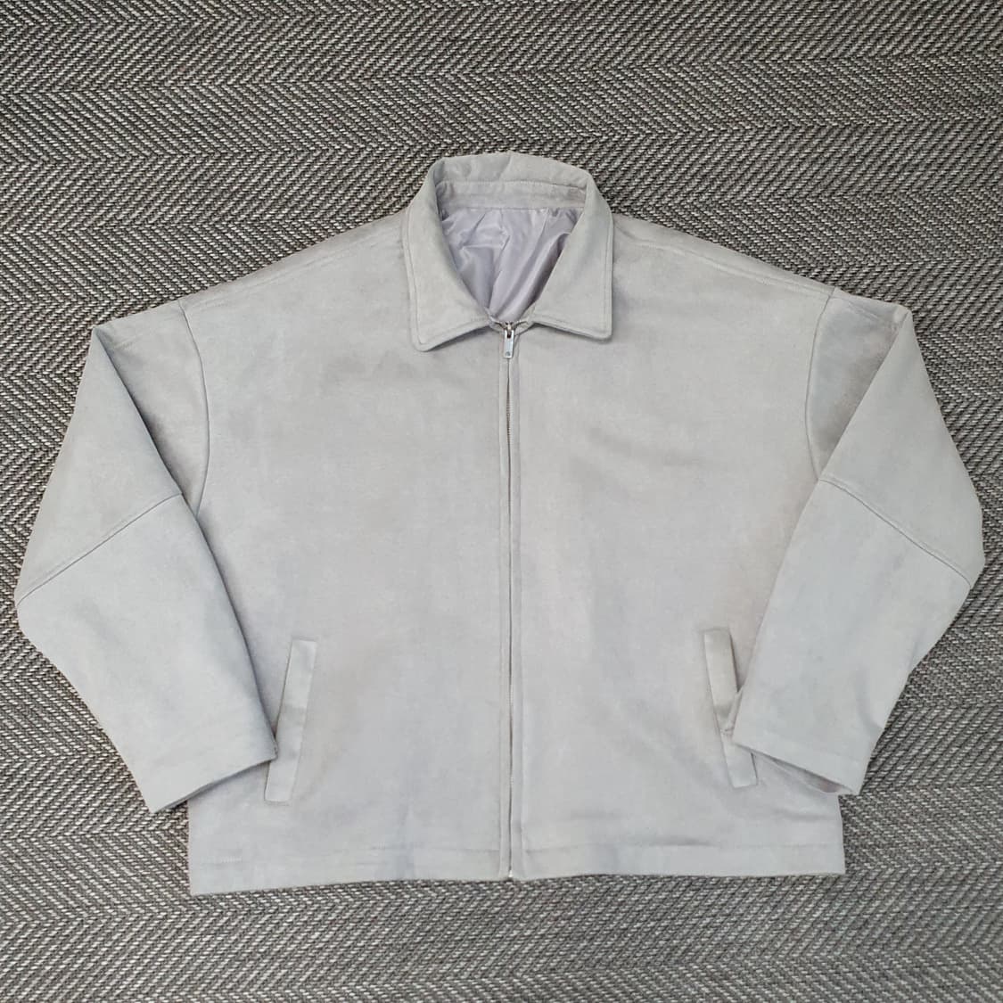 아이러니포르노 스웨이드 집업자켓 남자105 상품이미지1