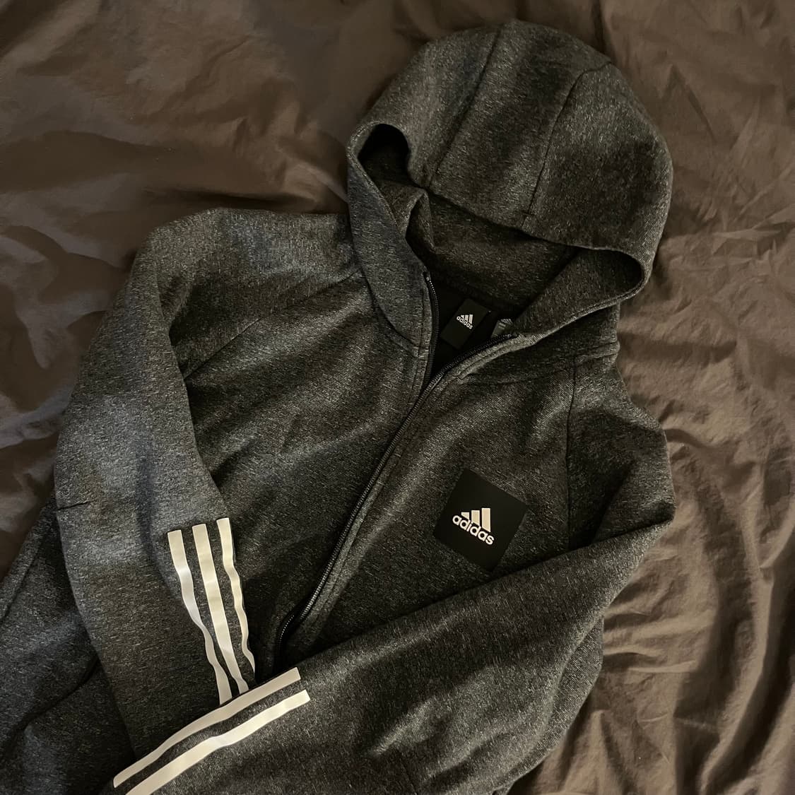 아디다스 빈티지 후드 집업 상품이미지2
