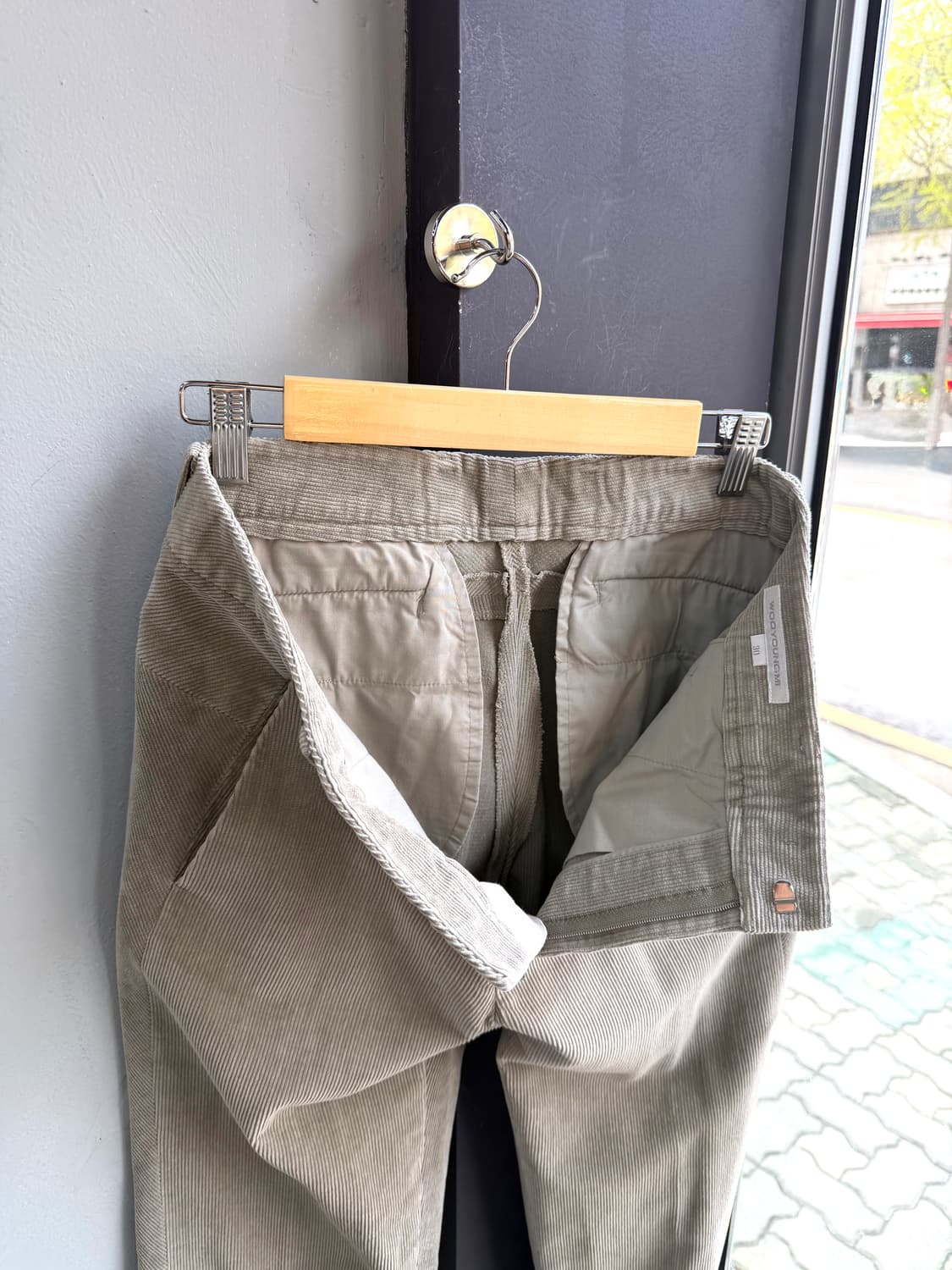 30~31/ 우영미 코듀로이 원턱 팬츠 상품이미지5