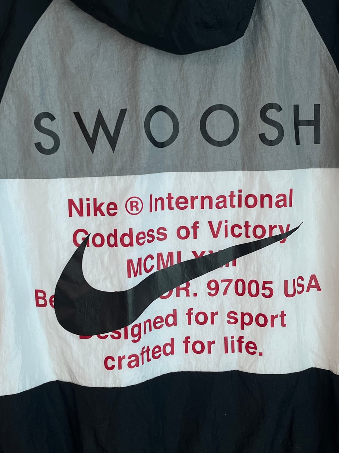 [L/100] 나이키 더블 스우시 윈드러너 우븐 바람막이 상품이미지5