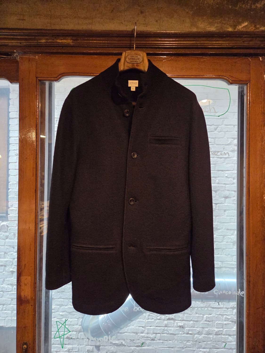 아르마니 꼴레지오니 플란넬자켓 상품이미지1