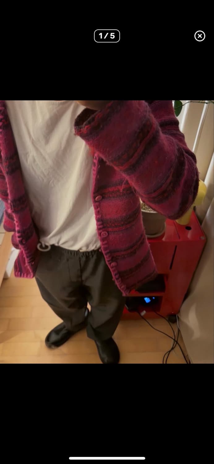 꼼데가르송 옴므 플러스 99aw 가디건  상품이미지1