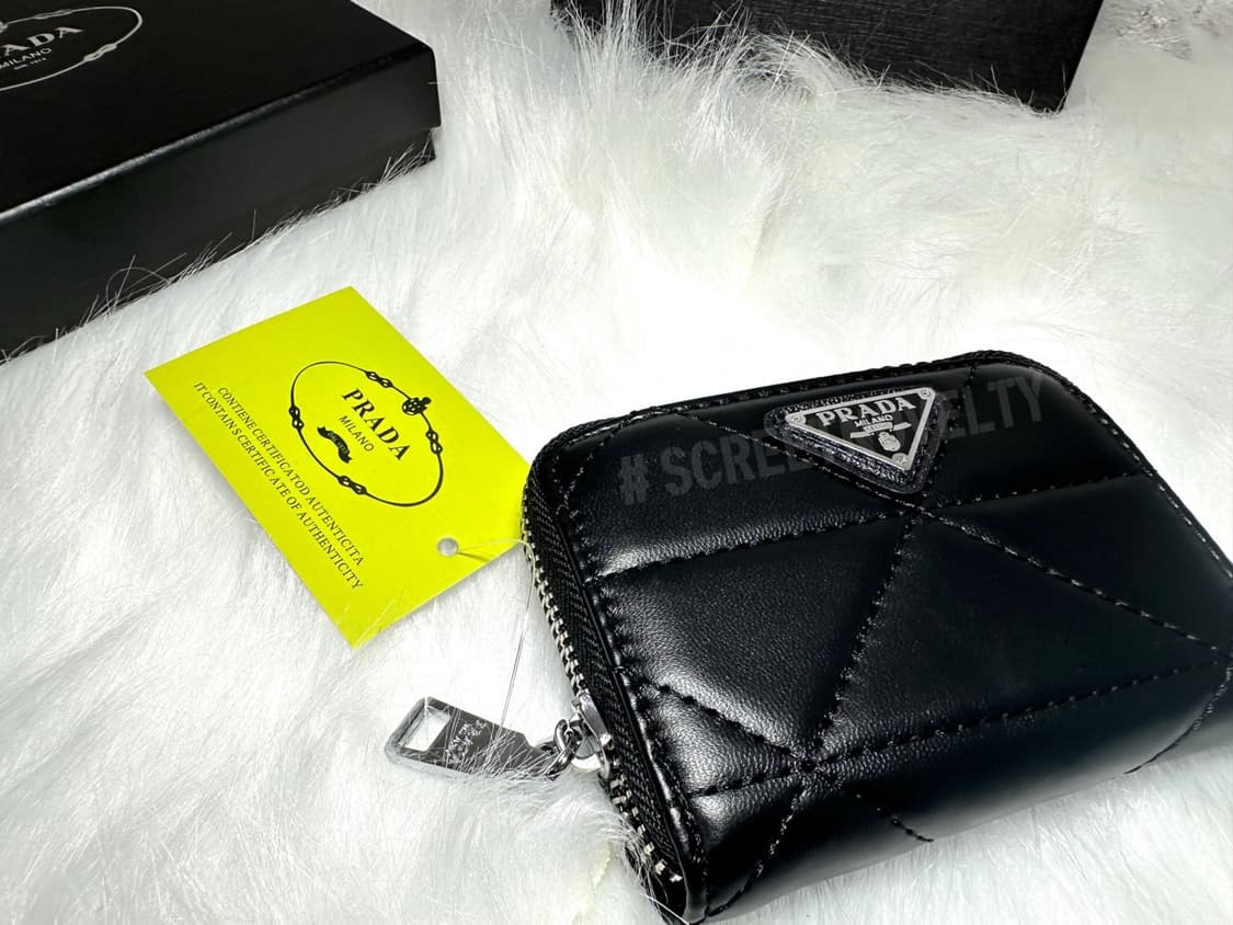 프라다 뷰티 램스킨 카드지갑 풀박스 상품이미지5