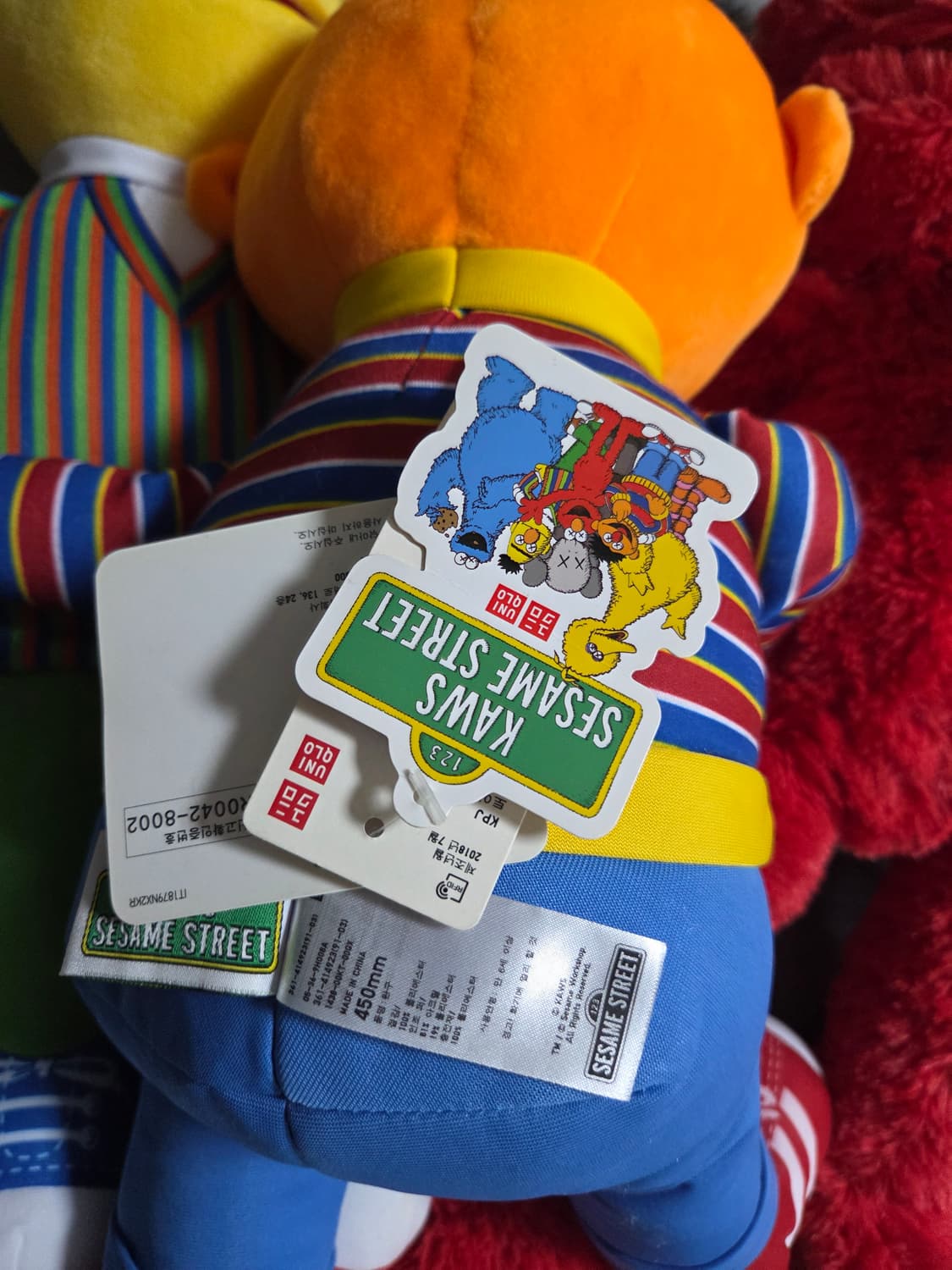 유니클로x카우스x세서미 스트리트 인형 세트 상품이미지2