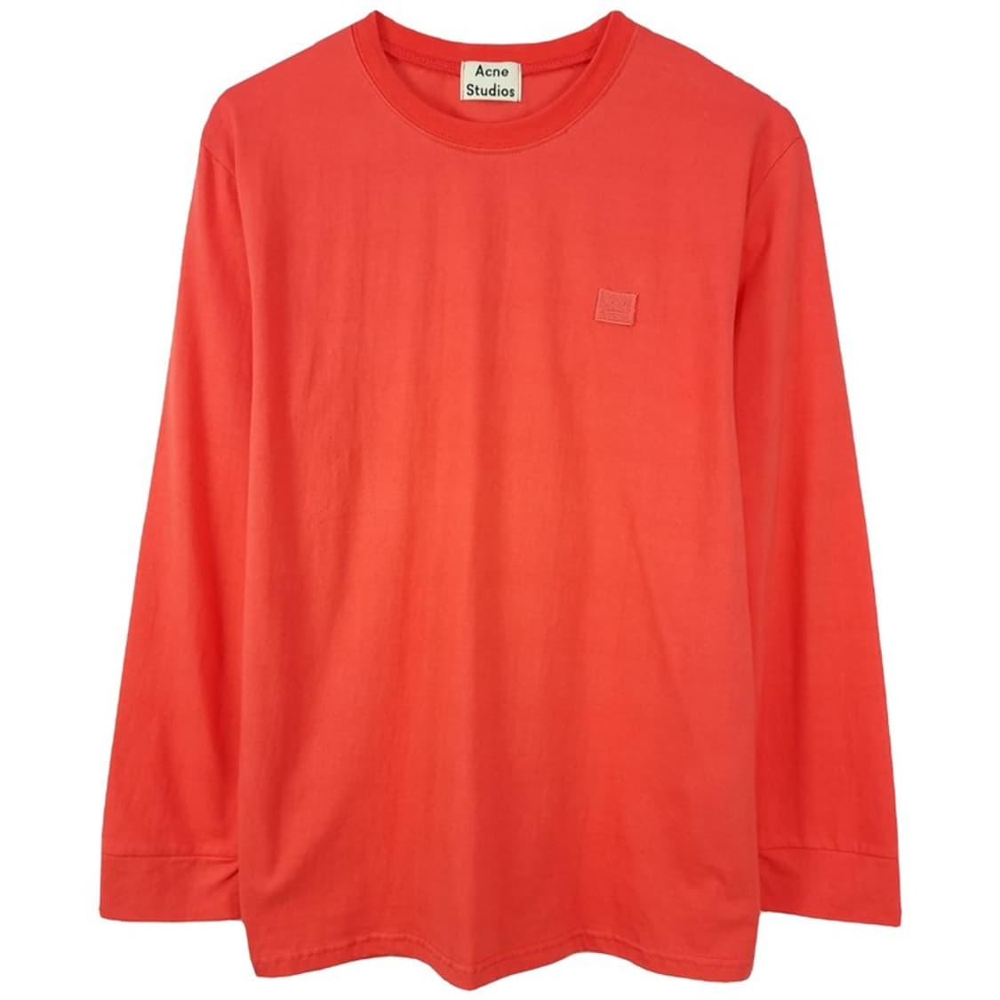 [아크네] 로고 패치 롱슬리브 긴팔티 네오핑크 P01453 상품이미지2