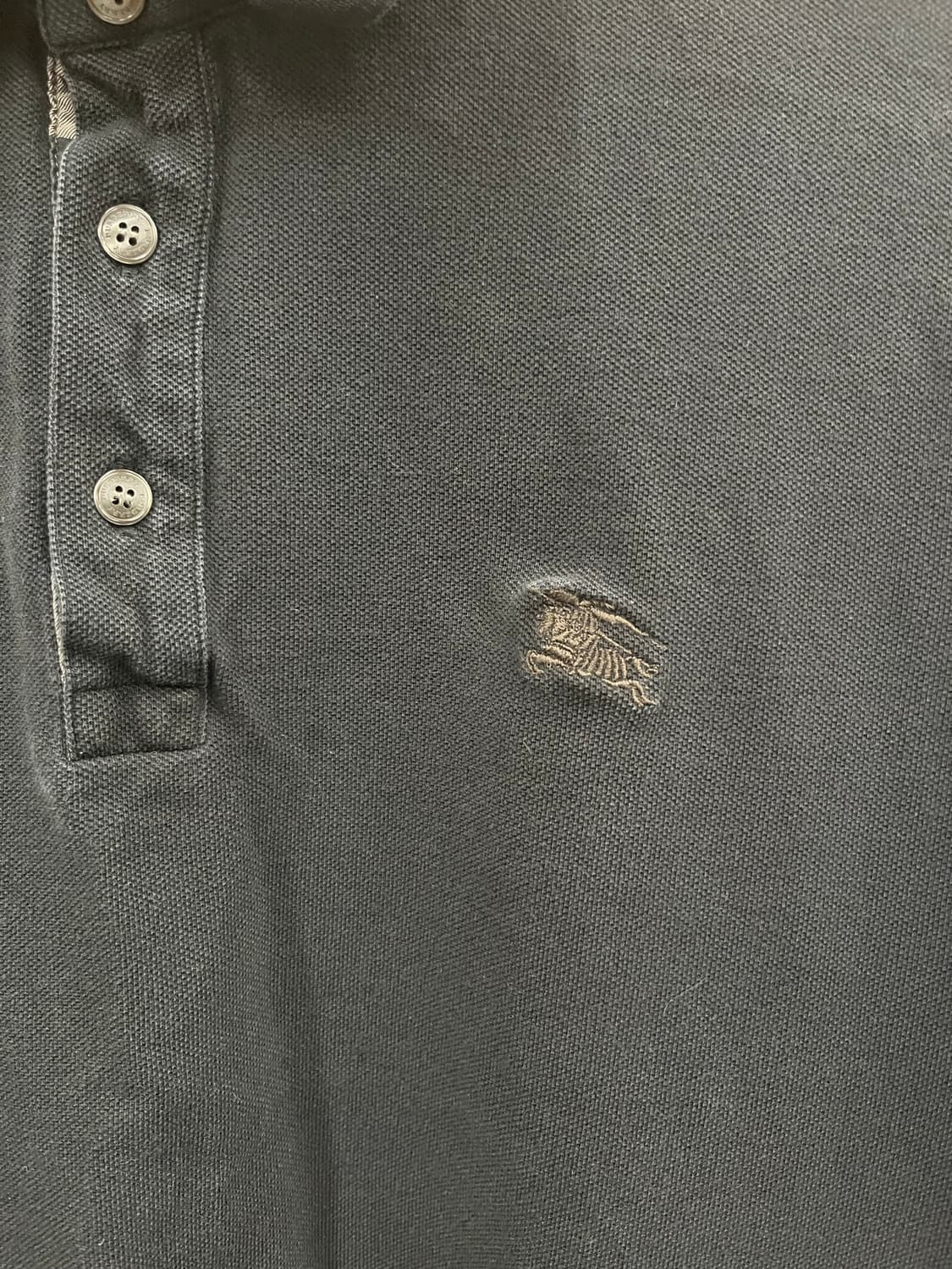 버버리 반팔 카라티 #csz716 상품이미지3