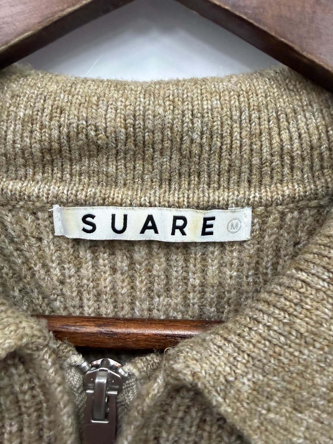 수아레 니트집업 상품이미지2