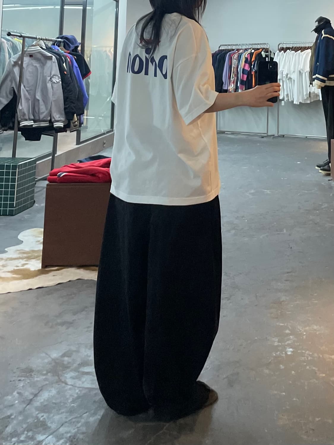 오리온 맥주 로고 프린팅 반팔티 H2179 상품이미지1