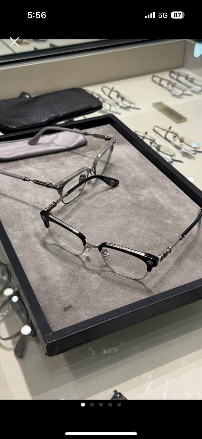 크롬하츠 반무테 안경 상품이미지1