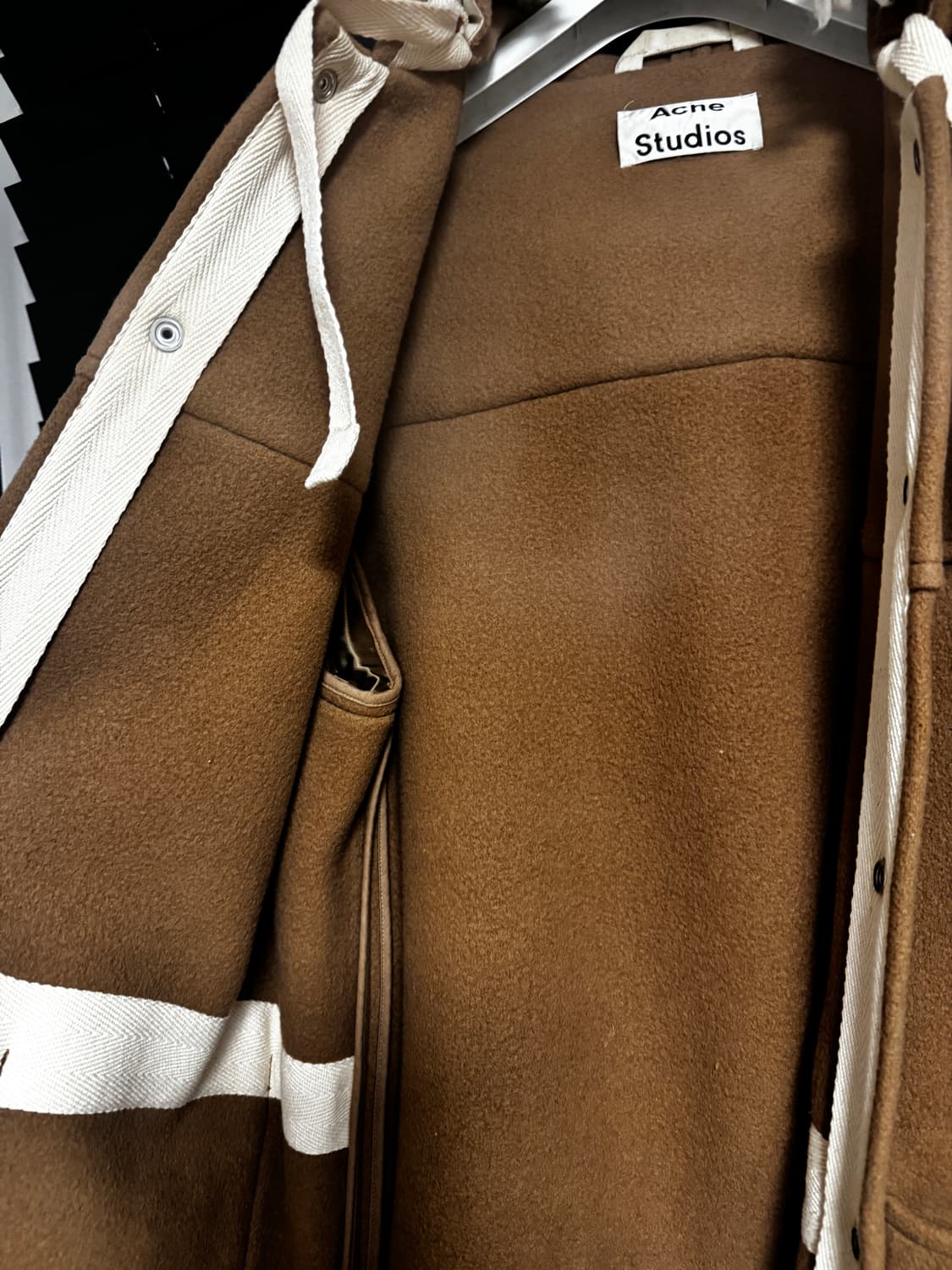 아크네 스튜디오 후드 코트 상품이미지6