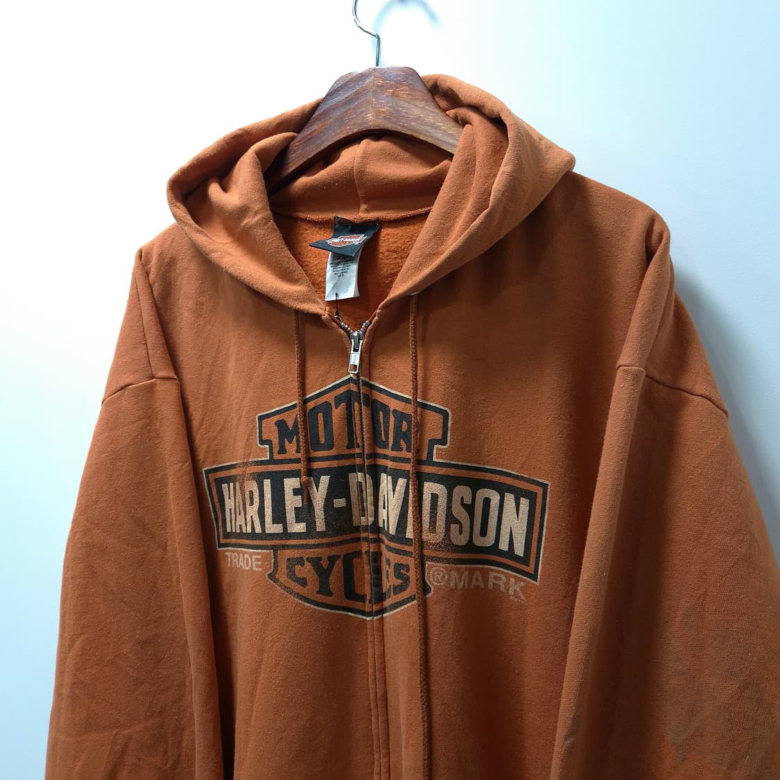 HD 할리데이빈스 전ㆍ후면 프린팅 후드집업 XL 상품이미지2