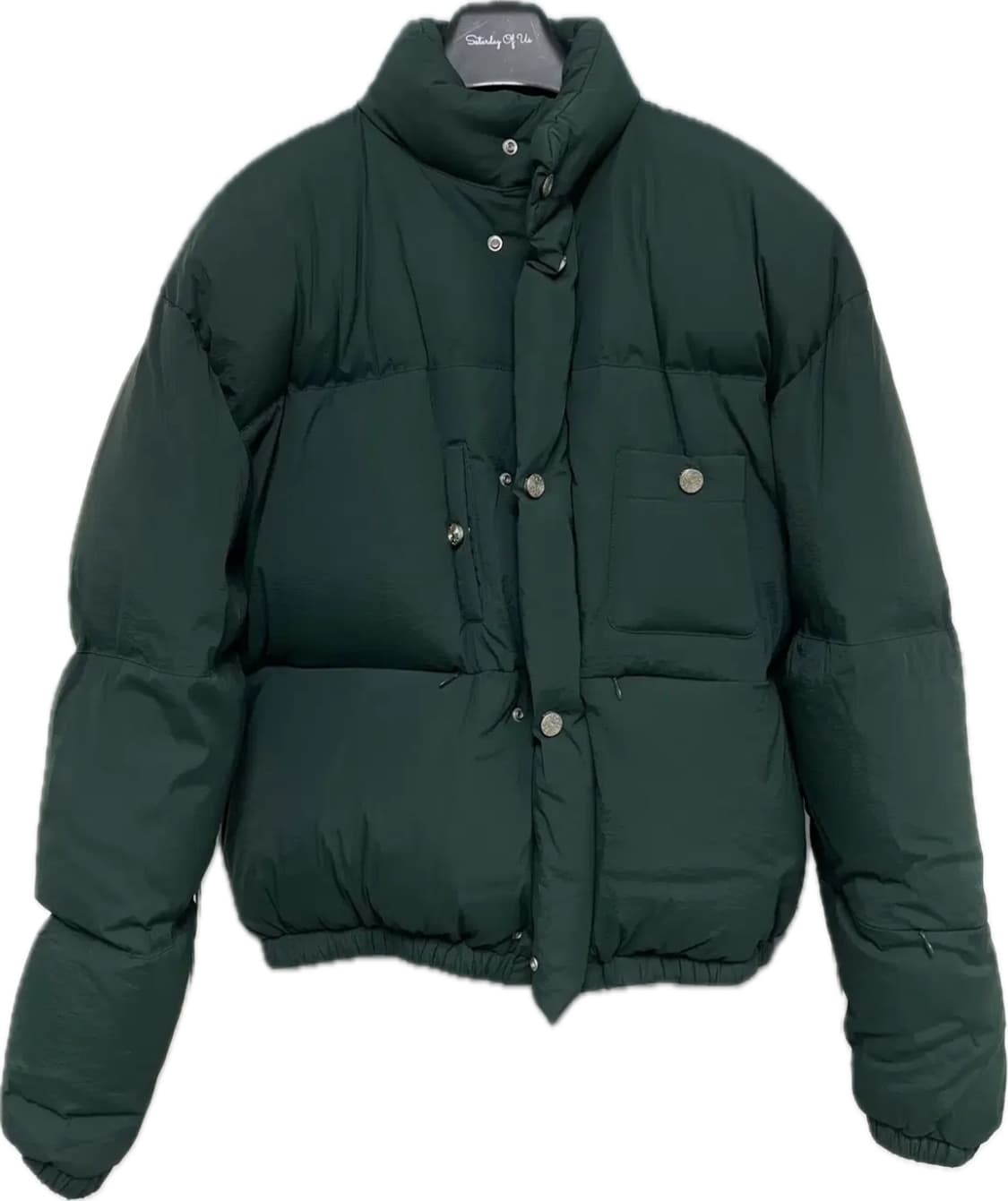 [L] STU 22FW 덕 다운 숏 자켓 그린 STU OFFICE 상품이미지2