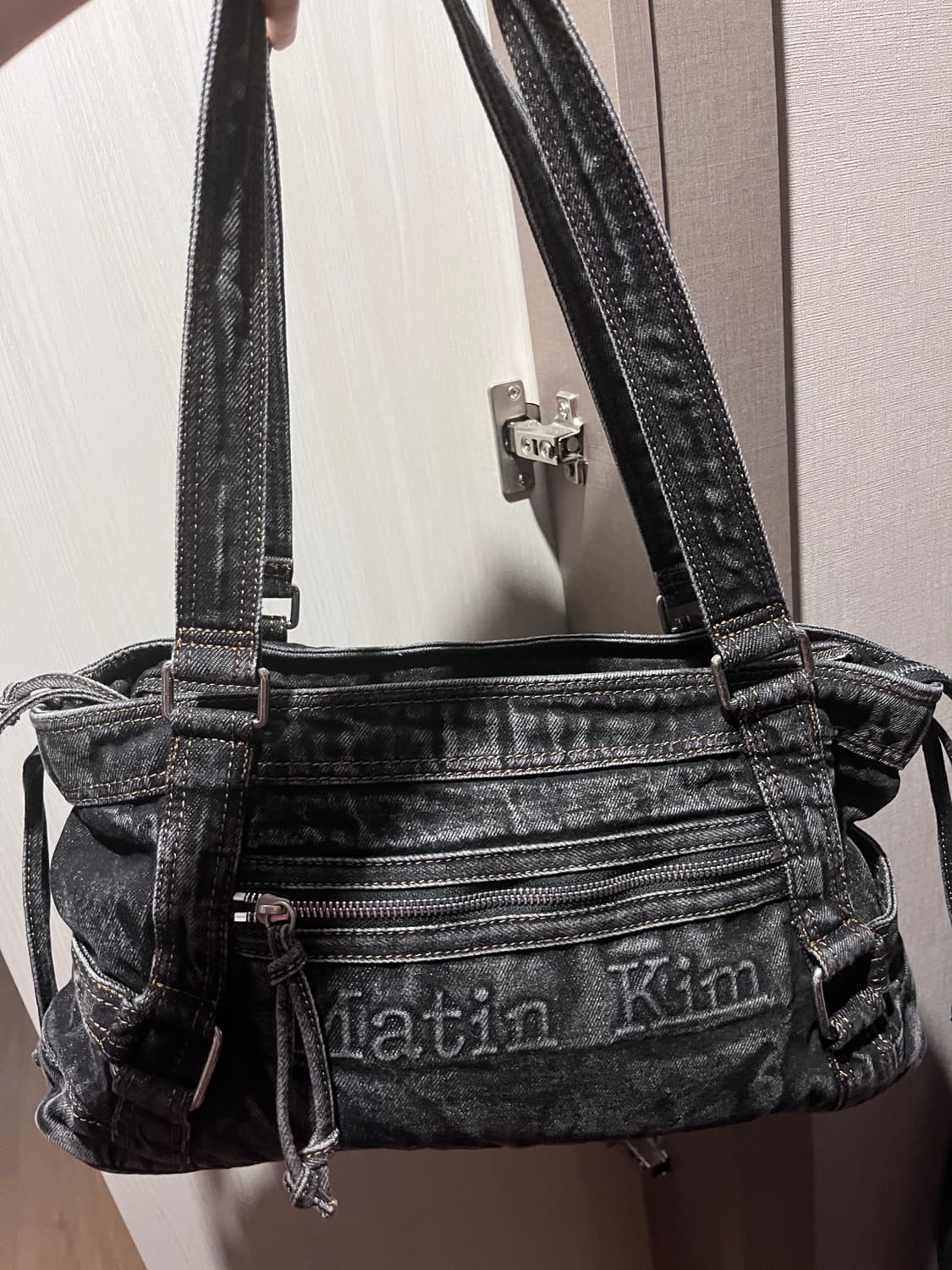 마뗑킴 데님 가방 상품이미지2